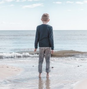 Rodzina z dzieckiem niepełnosprawnym w kościele